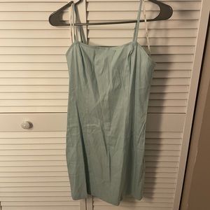 Light blue mini dress